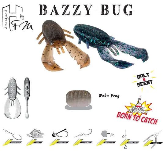 Herakles Bazzy Bug 3.2 8cm Waka Frog