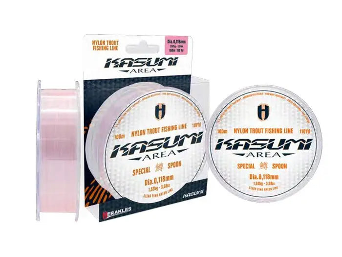 Herakles Fir Kasumi Clear Pink 100m 0.100mm 1.10kg