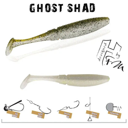 Herakles Ghost Shad 10cm Sexy Shad