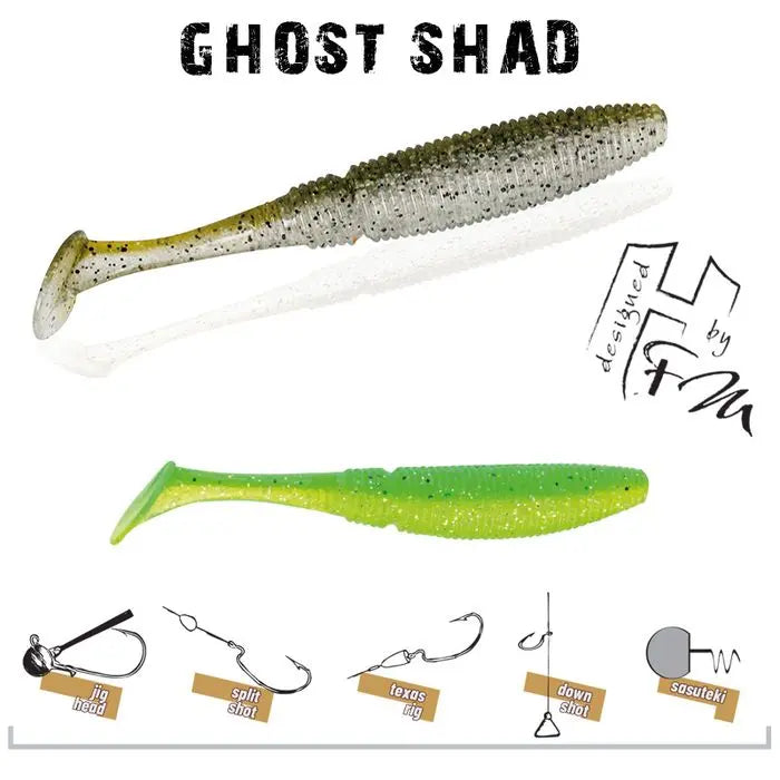 Herakles Ghost Shad 13cm Lemon Shad