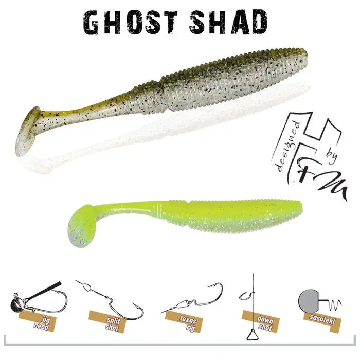 Herakles Ghost Shad 7.5cm Cartreuse Impact