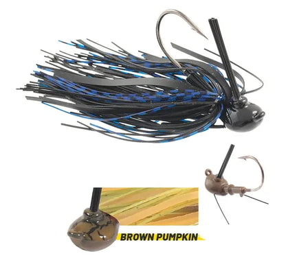 Herakles Jig Up 1/2oz 14gr Brown/pumpkin