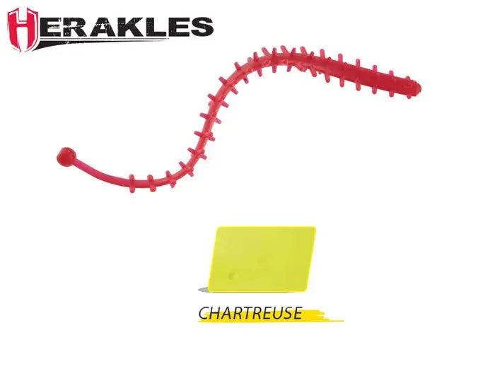 Herakles Tremors Worm 6.8cm Chartreuse