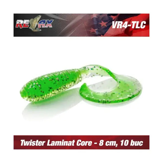 Naluca Soft Relax Twister 8cm Laminat Core Relax (4buc/Plic) : Culoare - Tlc070