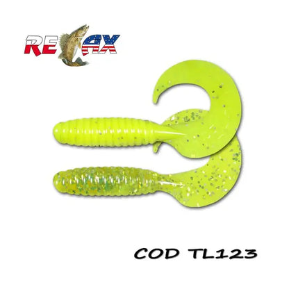 Naluca Soft Relax Twister 9cm Laminat Relax(4buc/Plic) : Culoare - Tl123