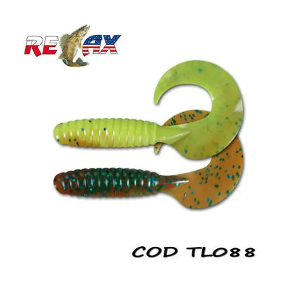 Naluca Soft Relax Twister 9cm Laminat Relax(4buc/Plic) : Culoare - Tl088