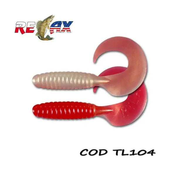 Naluca Soft Relax Twister 9cm Laminat Relax(4buc/Plic) : Culoare - Tl104