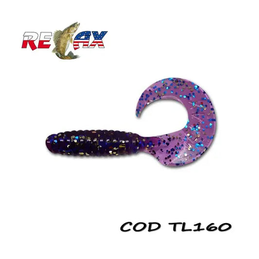 Naluca Soft Relax Twister 9cm Laminat Relax(4buc/Plic) : Culoare - Tl160