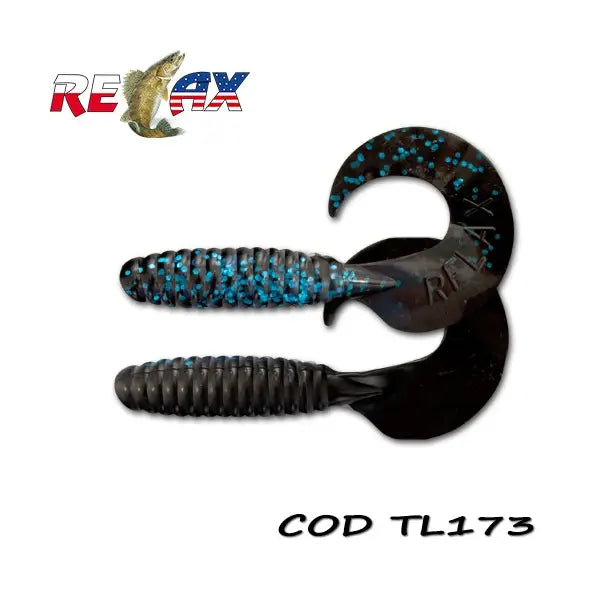 Naluca Soft Relax Twister 9cm Laminat Relax(4buc/Plic) : Culoare - Tl173
