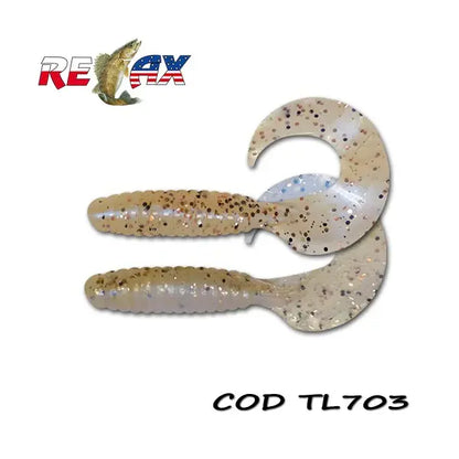 Naluca Soft Relax Twister 9cm Laminat Relax(4buc/Plic) : Culoare - Tl703