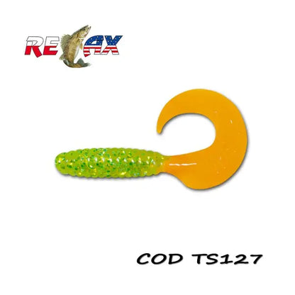 Naluca Soft Relax Twister 9cm Standard Relax (4buc/Plic) : Culoare - Ts127