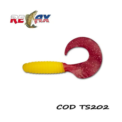 Naluca Soft Relax Twister 9cm Standard Relax (4buc/Plic) : Culoare - Ts202