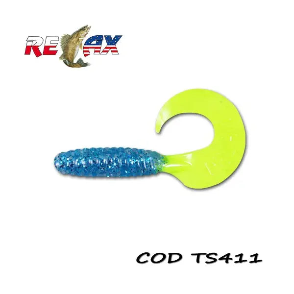 Naluca Soft Relax Twister 9cm Standard Relax (4buc/Plic) : Culoare - Ts411