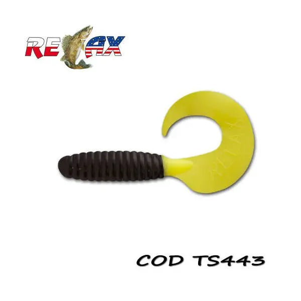 Naluca Soft Relax Twister 9cm Standard Relax (4buc/Plic) : Culoare - Ts443