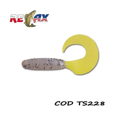 Naluca Soft Relax Twister 9cm Standard Relax (4buc/Plic) : Culoare - Ts228