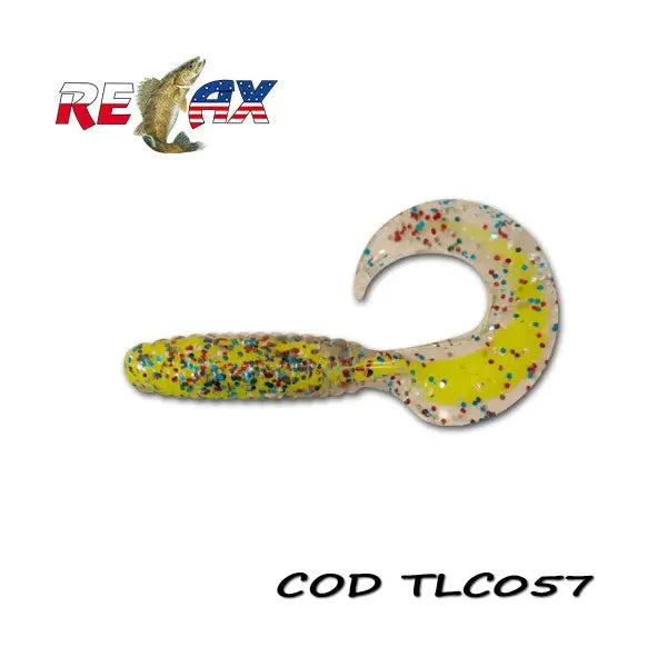 Naluca Soft Relax Twister 9cm Laminat Core Relax (4buc/Plic) : Culoare - Tlc057