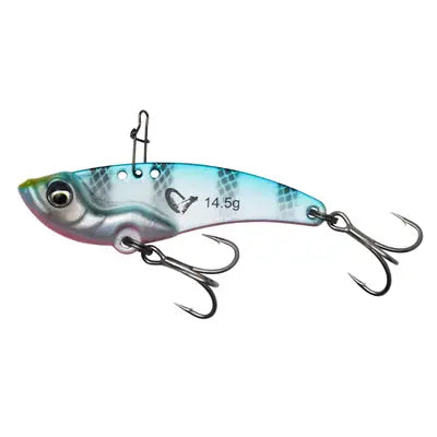 Vobler Savage Gear VIB BLADE 5.5CM14.5G S BLUE PINK STRIPES