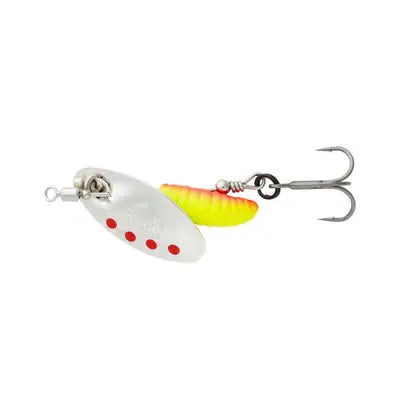 Lingurita Rotativa Savage Gear Grub Spinners 2 5.8g S Silver Red Yellow