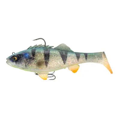 Shad Savage Gear 3d Perch Rtf Fs 17.5cm/96g Ghost Silver