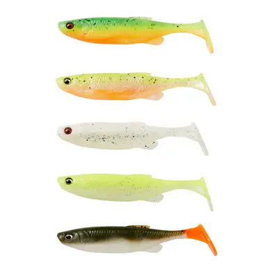 Shad Savage Gear Fat Minnow T-Tail 13cm 20g Dw Mix 5buc.