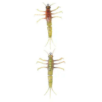 Shad Savage Gear 3d Tpe Mayfly Nymph 5cm 2.5g Olive
