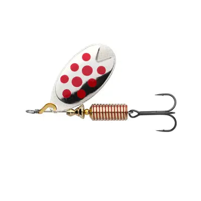 Vobler Abu Garcia Fast Attack 10.0gr LF Silver/Red Dots
