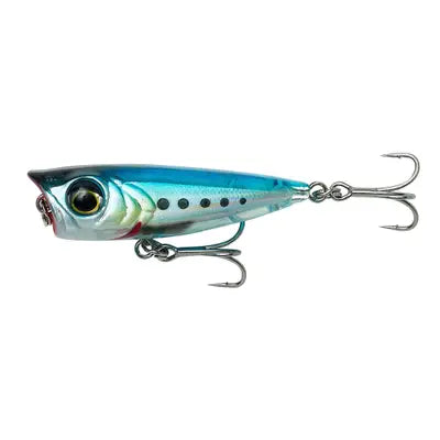 Vobler Savage Gear MICRO POPPER 4.3CM 3G F GHOST SARDINE