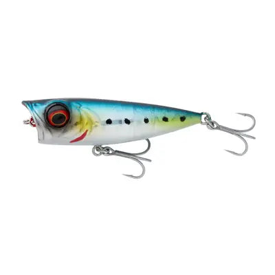 Vobler Savage Gear MICRO POPPER 5.5CM 5.4G F SARDINE HOLO