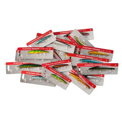 Vobler Abu Garcia Assorted Floating Minnow Box 108pcs