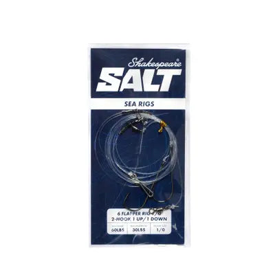 Vobler Shakespeare 6 flapper Rig 1/0 2-hook 1 up/1 down