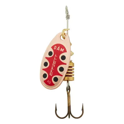 Lingurita Rotativa Dam Standard Spinner 2 4g S Copper Black Dot