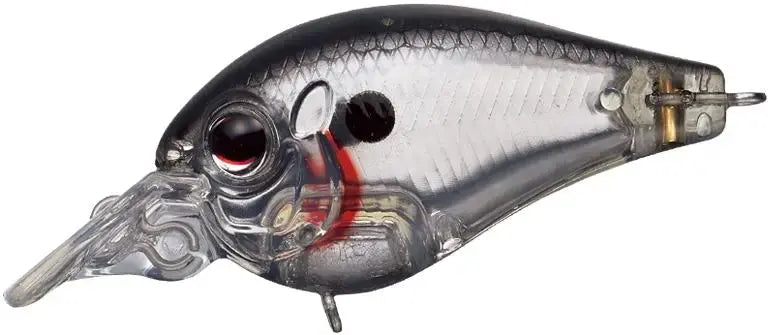 Vobler Evergreen Evergreen Piccolo Dive Shallow 4cm 6.4gr #379 Flash Silver Shad 1