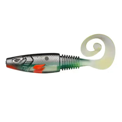 Naluci Soft Berkley Sick Curl 8cm Blue Shiner 48pcs