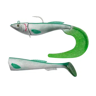 Naluci Soft Berkley Power Herring 18cm - 180gr Ayu Green