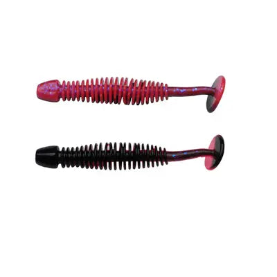 Naluci Soft Berkley Pwrbt Pwr Leech 60mmsalmon Egg Red/Black