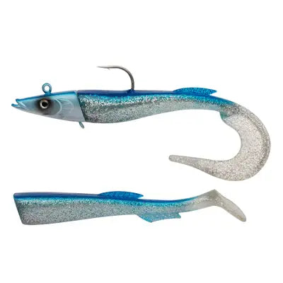 Naluci Soft Berkley Power Sandeel 21cm - 160g Metallic Blue