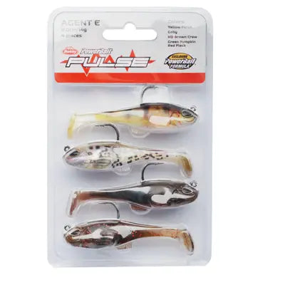 Naluci Soft Berkley Pulse Agent E 4-Pack 5.5cm/10g