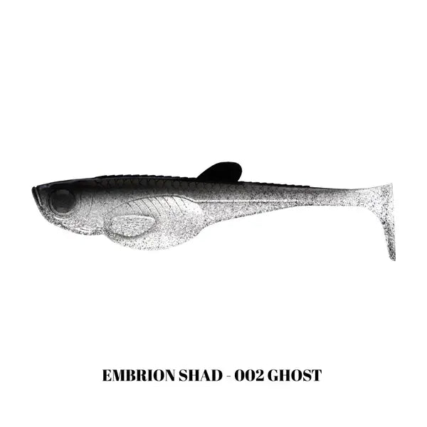 Naluca Soft Libra Embrion Shad 10cm : Culoare - 002