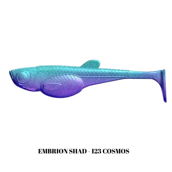 Naluca Soft Libra Embrion Shad 10cm : Culoare - 123