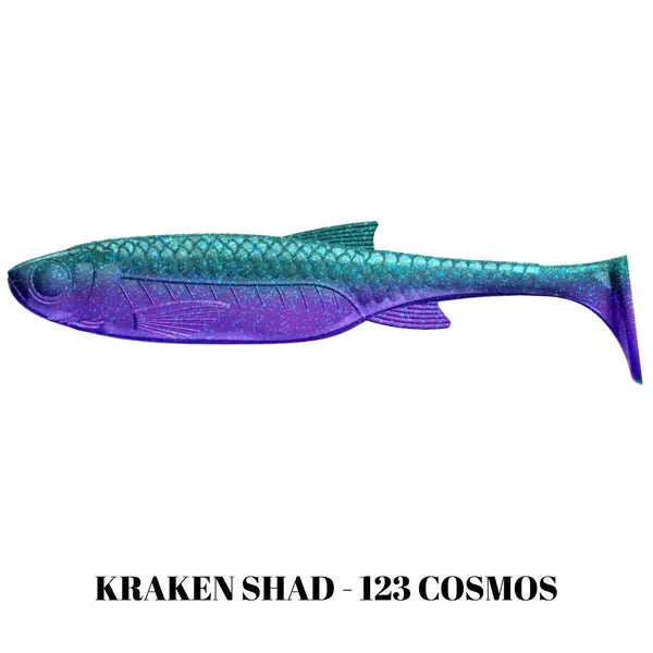 Naluca Soft Libra Kraken Shad 10cm : Culoare - 123