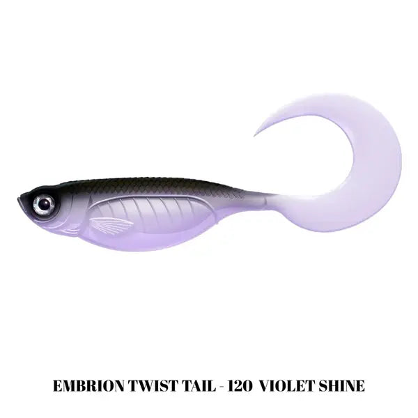Naluca Soft Embrion Twist Tail 18cm, 36.5g, 1 Buc : Culoare - 120