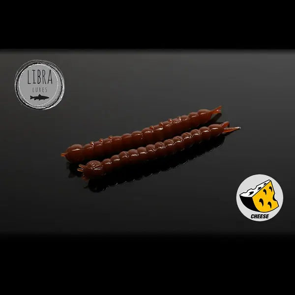 Naluca Soft Naluca Pastrav Libra Worm Slight 3.8cm : Culoare - 038 Brown