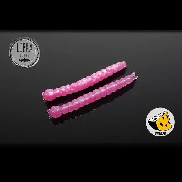 Naluca Soft Naluca Pastrav Libra Worm Slight 3.8cm : Culoare - 018 Pink Pearl