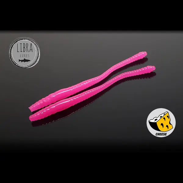 Naluca Soft Naluca Pastrav Dying Worm 8cm Libra Lures : Culoare - 019