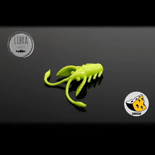 Naluca Soft Naluca Pastrav Pro Nymph 1.8cm Libra Lures : Culoare - 027 Apple Green