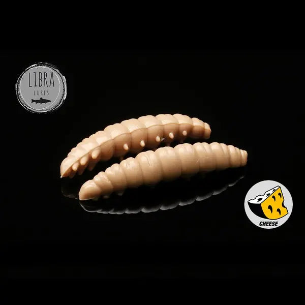 Naluca Soft Naluca Pastrav Larva Worm 3cm Libra Lures : Culoare - 035-Pellet