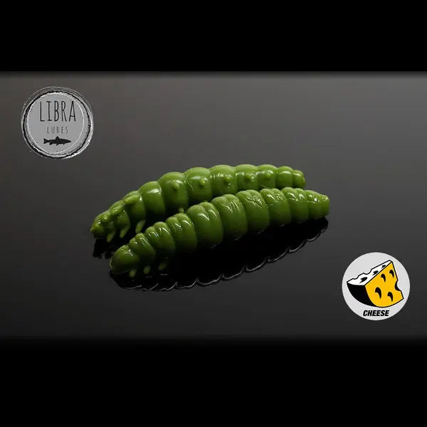 Naluca Soft Naluca Pastrav Larva Worm 3cm Libra Lures : Culoare - 031 Olive