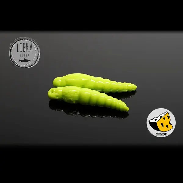 Naluca Soft Naluca Pastrav Largo Slim Worm 2.8cm Libra Lures : Culoare - 027 Apple Green