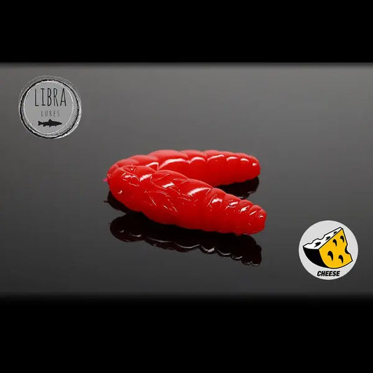 Naluca Soft Naluca Pastrav Largo Worm 3cm Libra Lures : Culoare - 021 Red