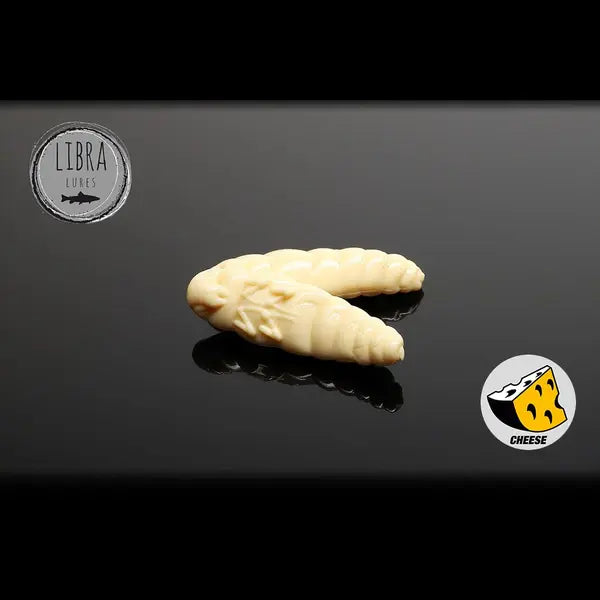 Naluca Soft Naluca Pastrav Largo Worm 3cm Libra Lures : Culoare - 005 Cheese